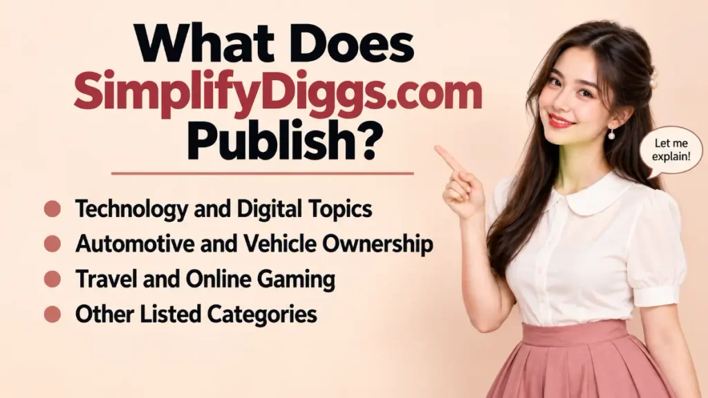 What Does SimplifyDiggs.com Publish?