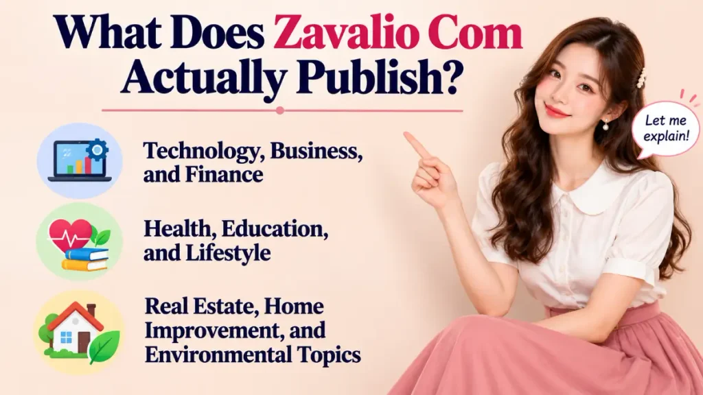 What Does Zavalio Com Actually Publish?