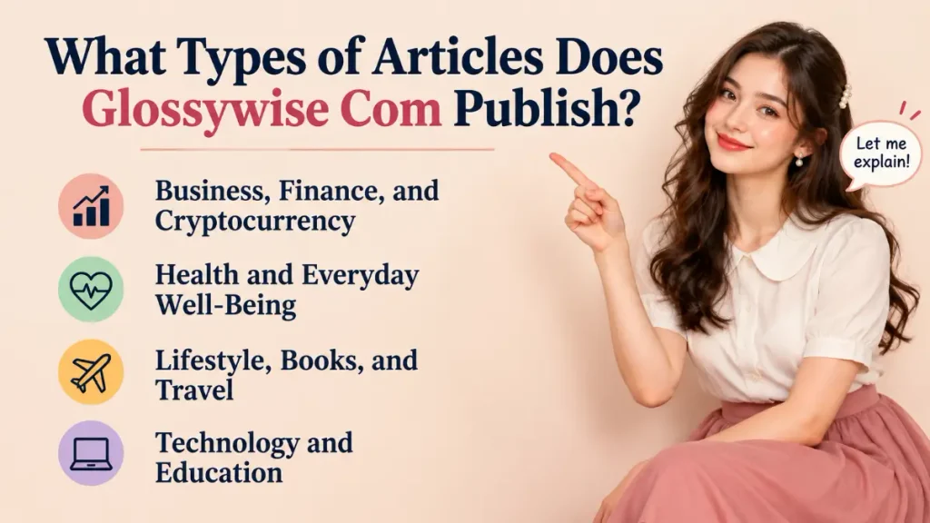 What Types of Articles Does Glossywise Com Publish?