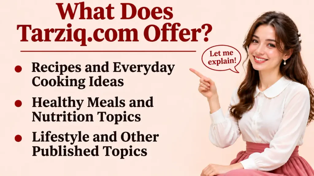 what does tariq.com offer?