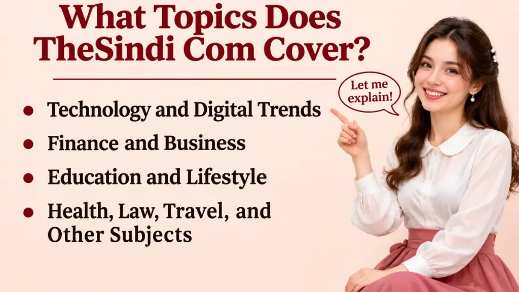 What Topics Does TheSindi Com Cover?